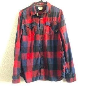 Vans dual pocket flannel